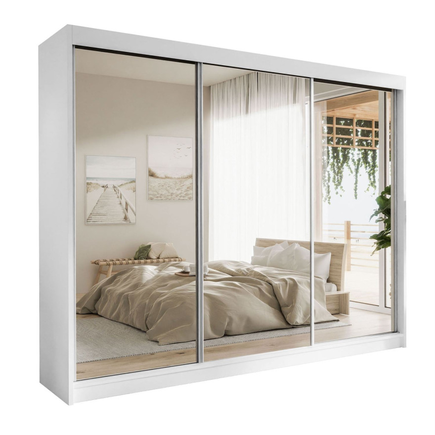 Dreitüriger Schiebeschrank DELMA III 250 cm