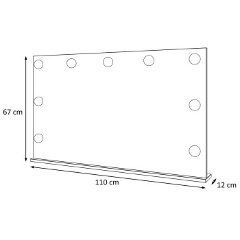 Spiegel mit Beleuchtung MADA ELITE LED Spiegel mit Beleuchtung MADA ELITE LED