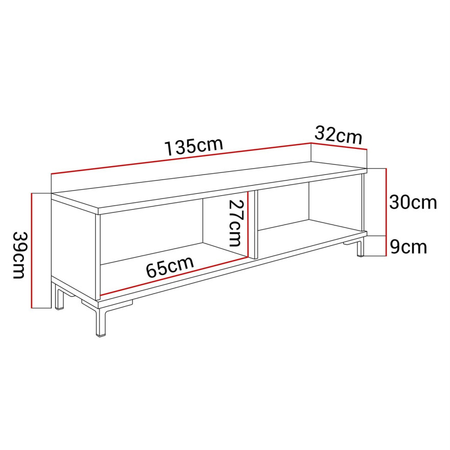 RTV Schrank OXFORD II 135 cm