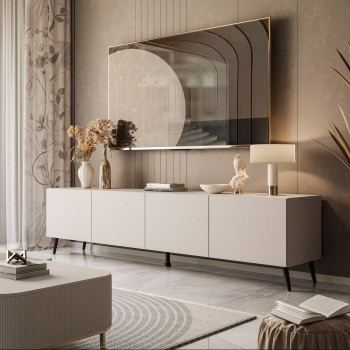 RTV-Schrank COLGANTE KASCHMIR 200 cm auf Beinen