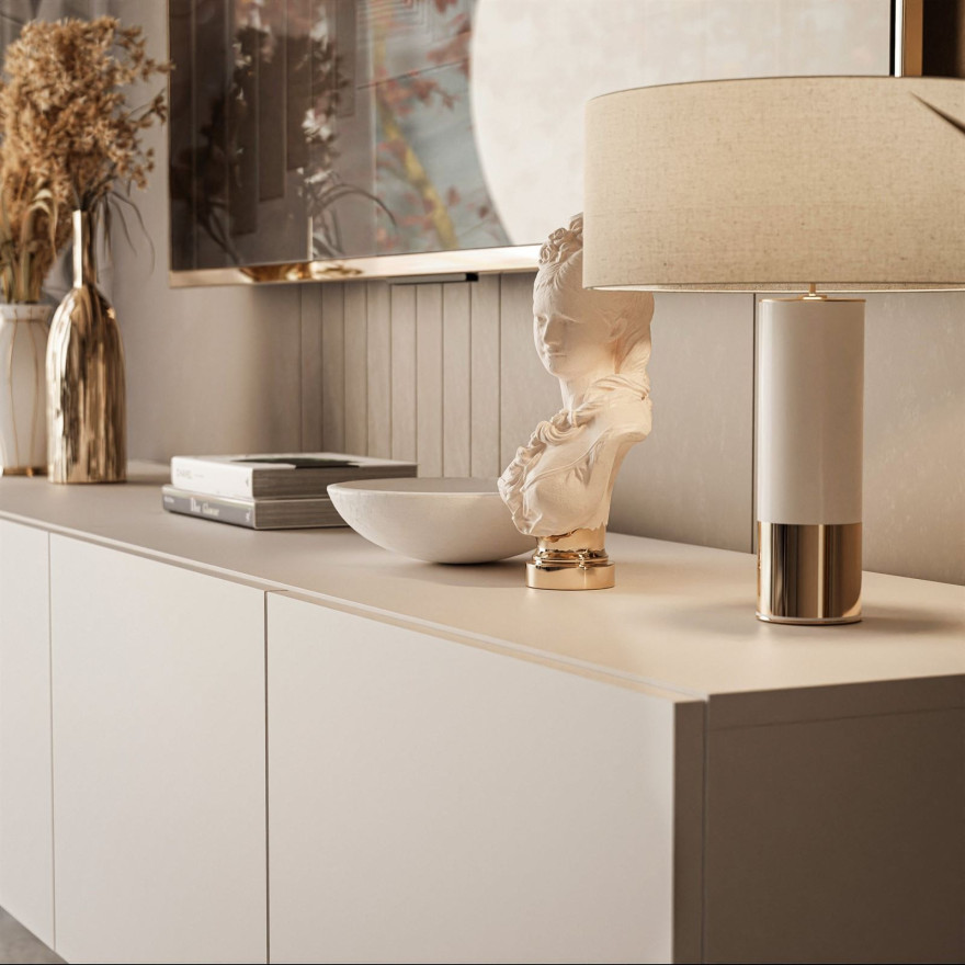 RTV-Schrank COLGANTE KASCHMIR 200 cm auf Beinen