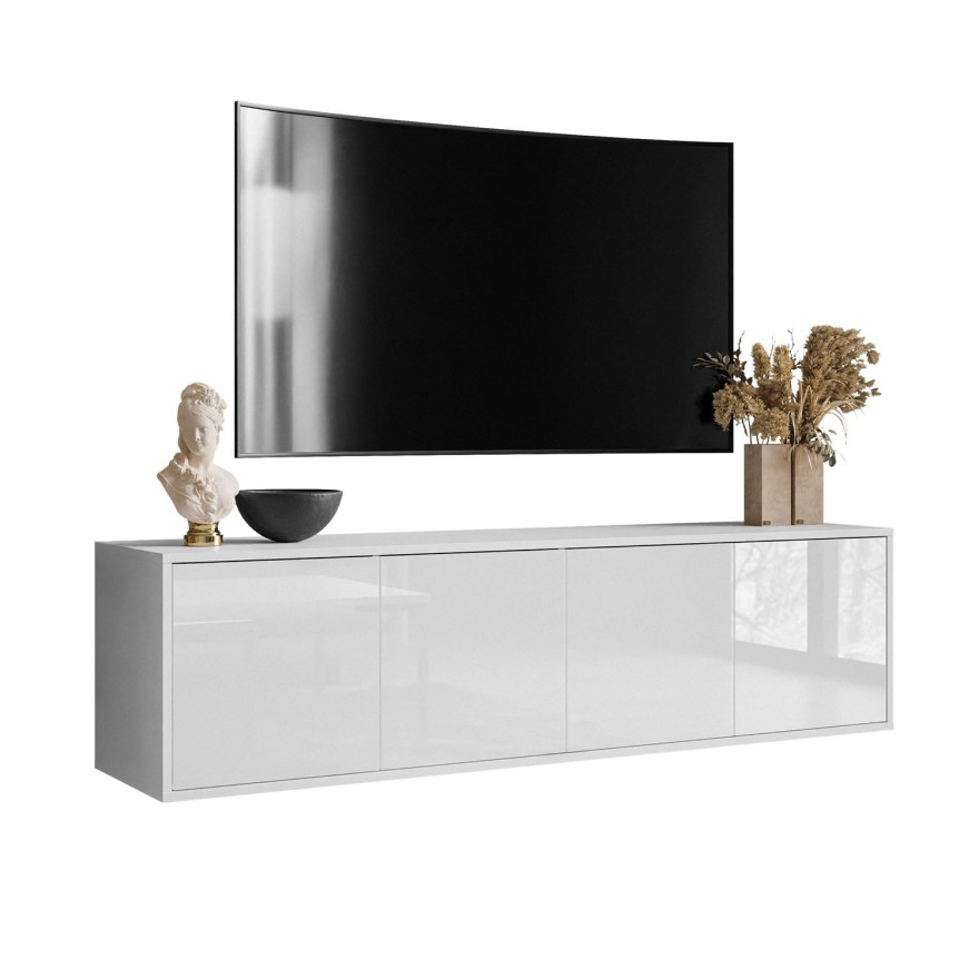 SANAYI RTV Schrank weiß glänzend