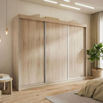 Dreitüriger Schiebeschrank DELMA II 250 cm