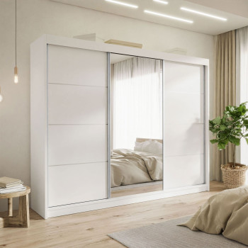 Schiebeschrank DELMA PLUS mit Spiegel 250 cm