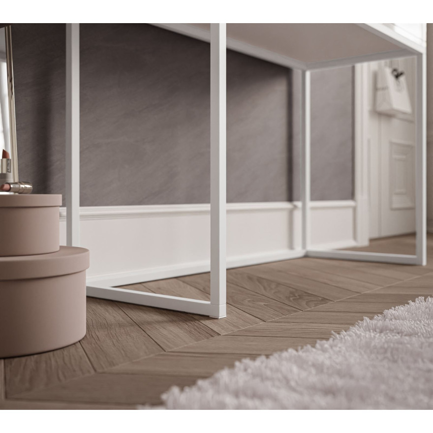 Schminktisch BLANCO LOFT ELITE mit Spiegel und Beleuchtung Schminktisch BLANCO LOFT ELITE mit Spiegel und Beleuchtung