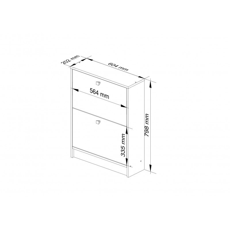 Schuhschrank ASTERIA II