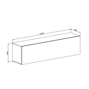 TV-Schrank COLGANTE 150