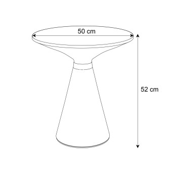 Runder Couchtisch CALEYA