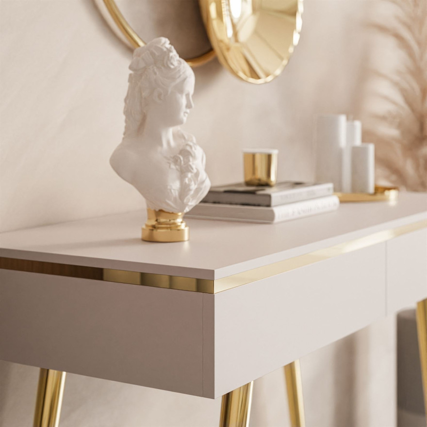 AURORA-S Konsole mit Schubladen Kaschmir