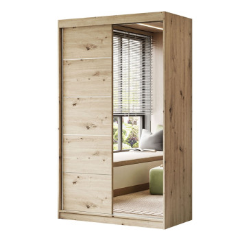 Schiebeschrank COLLIN II PLUS mit Spiegel 120 cm Schiebeschrank COLLIN II PLUS mit Spiegel 120 cm