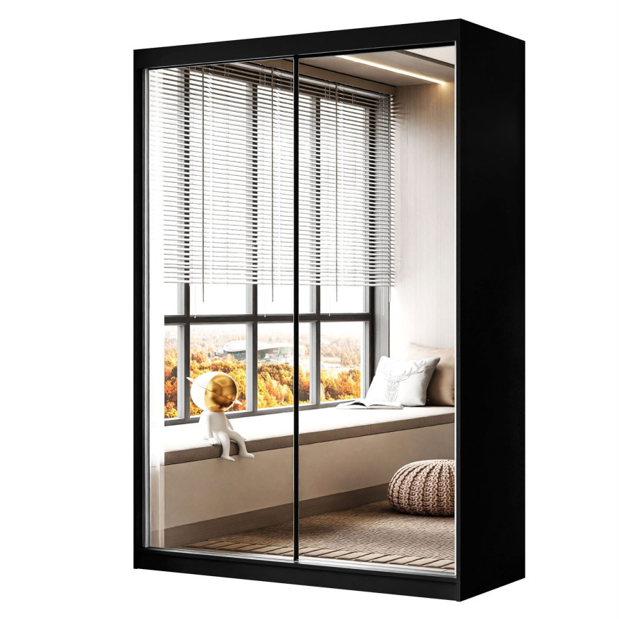 CAMARO III Schiebeschrank mit Spiegel 150 cm