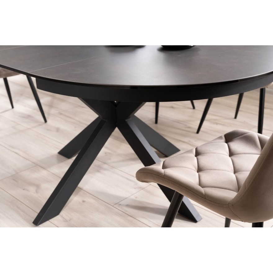 Runder ausziehbarer Tisch MASSIMO für das Esszimmer