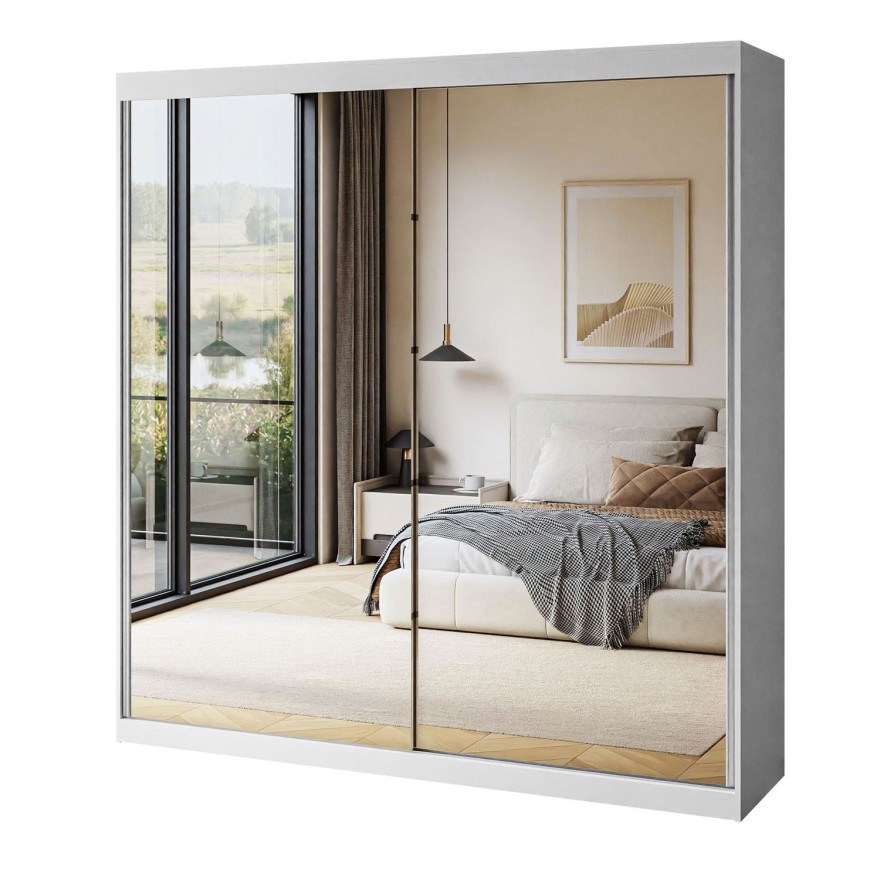 Schiebeschrank BASTER III mit Spiegeln