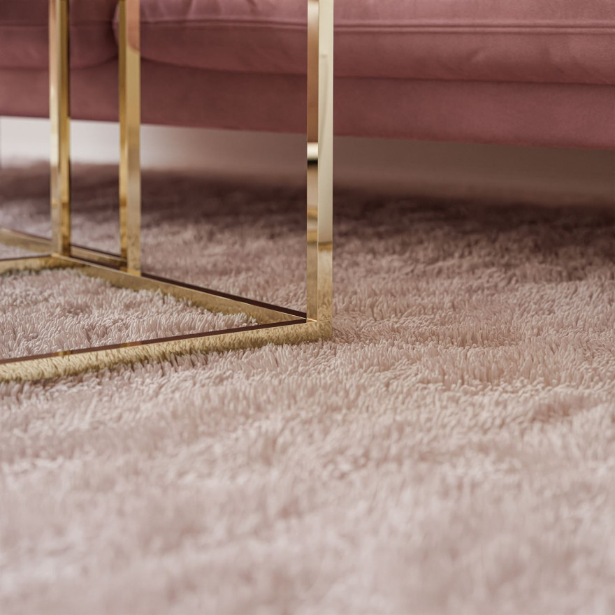 2in1 Couchtisch YOSHI GLASS gold chrom