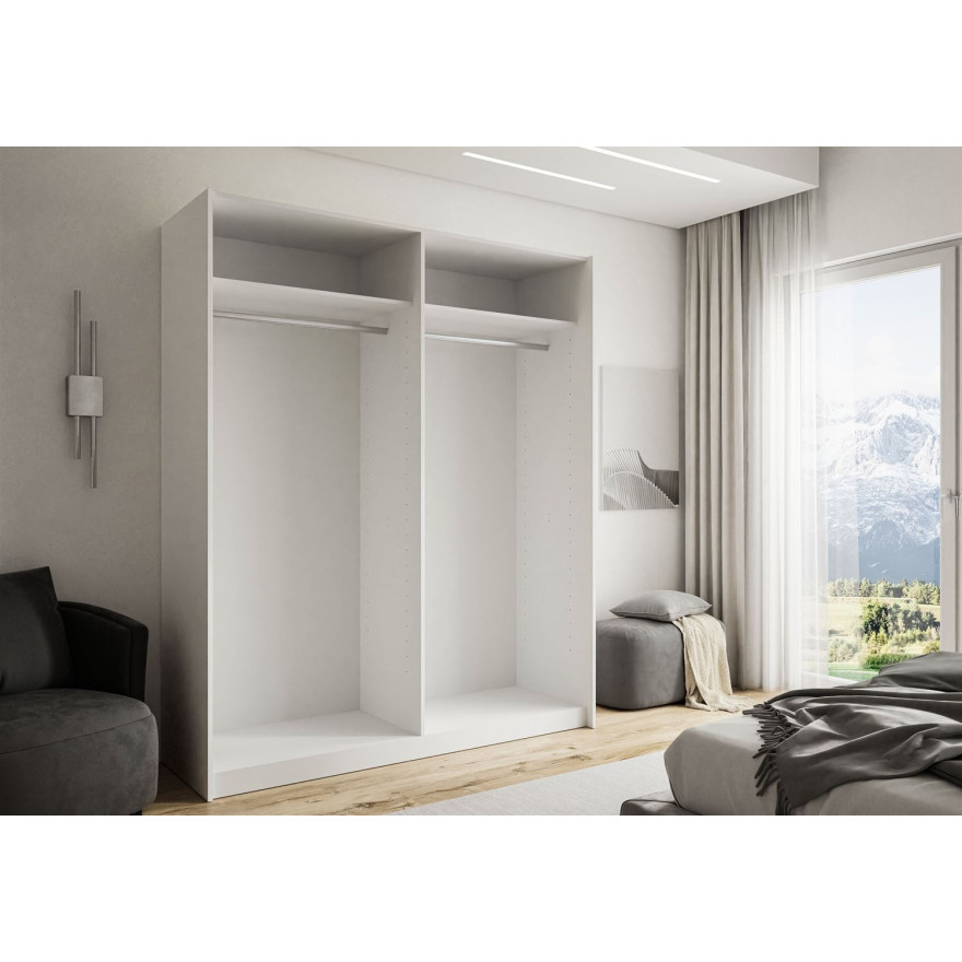 CAMILA II PLUS Schiebeschrank mit Spiegel 180 cm