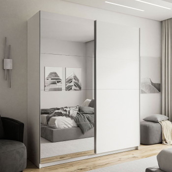 CAMILA II Schiebeschrank mit Spiegel 180 cm
