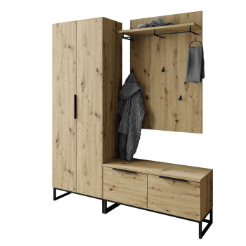 Garderobenschrank TOP Artisan Eiche