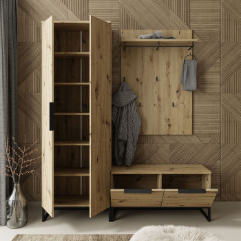 Garderobenschrank TOP Artisan Eiche