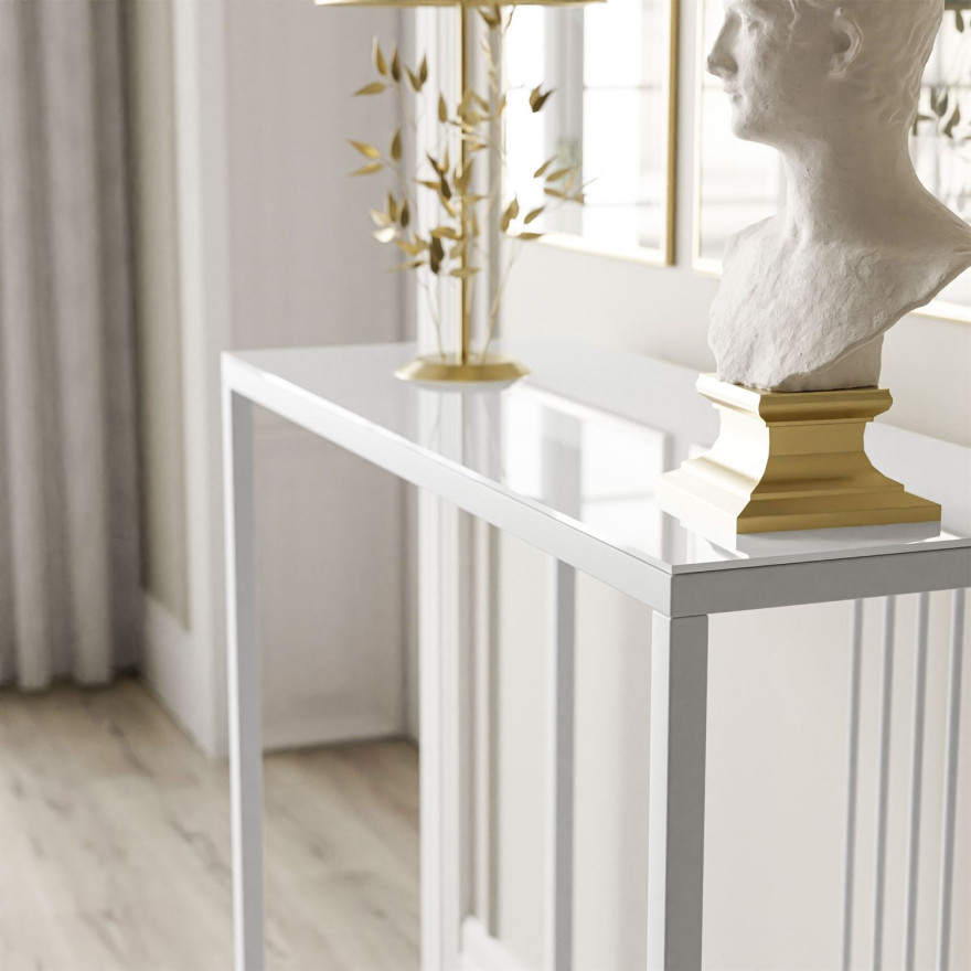 PRIME GLASS Konsole 80/100 cm