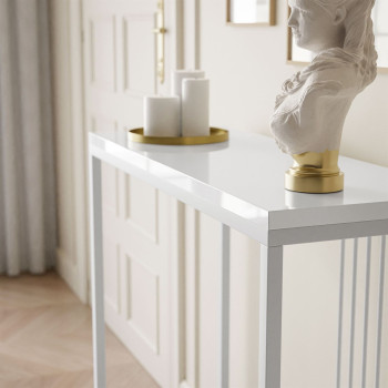 PRIME Konsole 80/100 cm Hochglanz