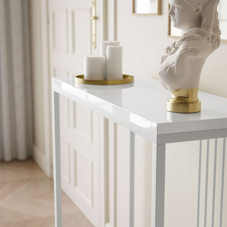 PRIME Konsole 80/100 cm Hochglanz