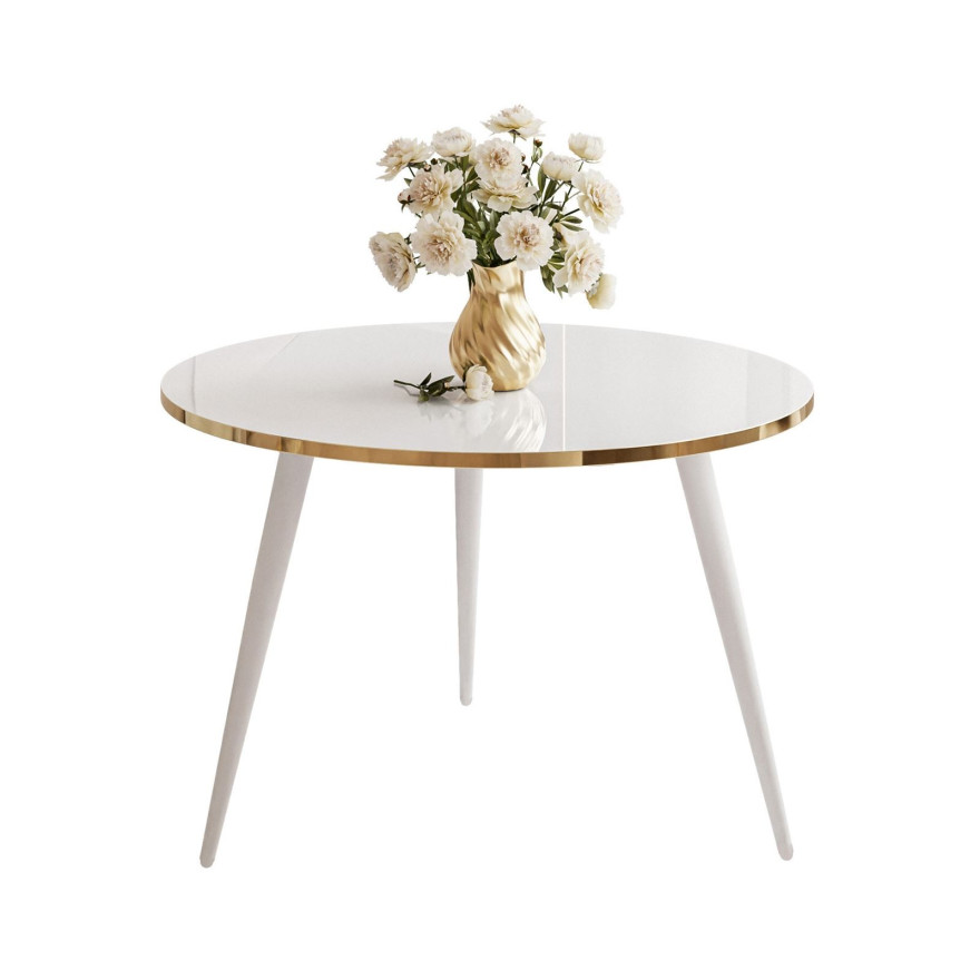 Runder Couchtisch SOLEIL Hochglanz