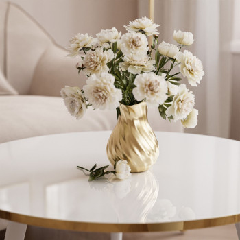 Runder Couchtisch SOLEIL Hochglanz