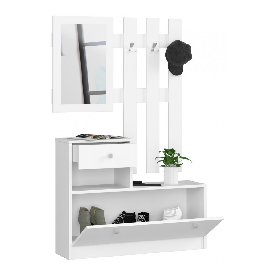 AVINIO Garderobe mit Spiegel