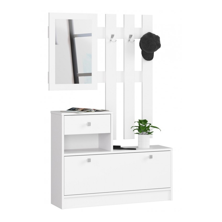 AVINIO Garderobe mit Spiegel