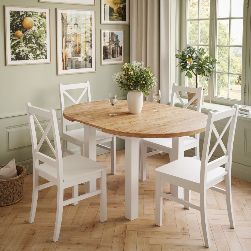 OLEA runder Esstisch