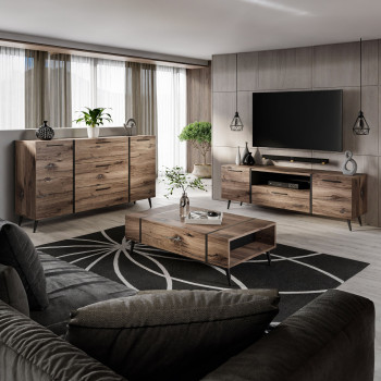 Möbelset ONYX LOFT auf Beinen