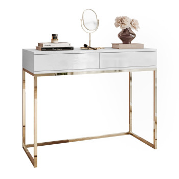 BLANCO Konsole mit Schubladen Gold Chrom