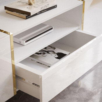 TV-Schrank ONYX Hochglanz 158 cm