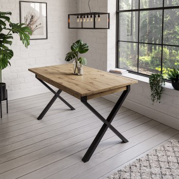 Tisch X ART Ausklappbar 150-198 cm