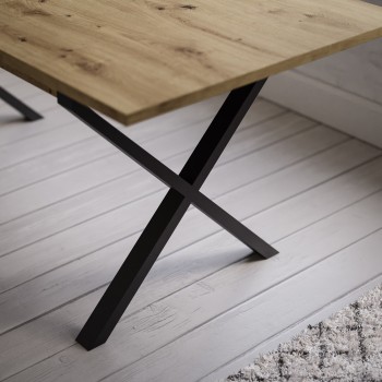 Tisch X ART Ausklappbar 150-198 cm