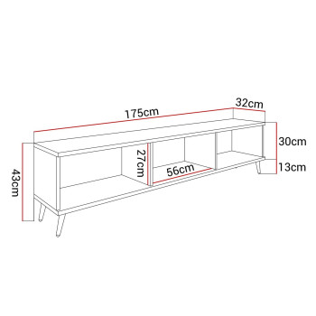 RTV Schrank OXFORD II 175 cm
