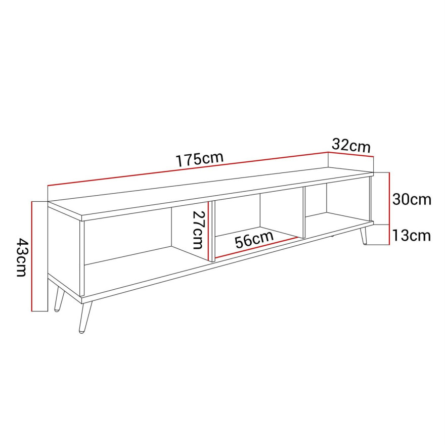 RTV Schrank OXFORD II 175 cm