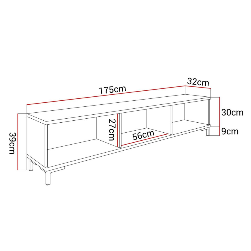 RTV Schrank OXFORD II 175 cm