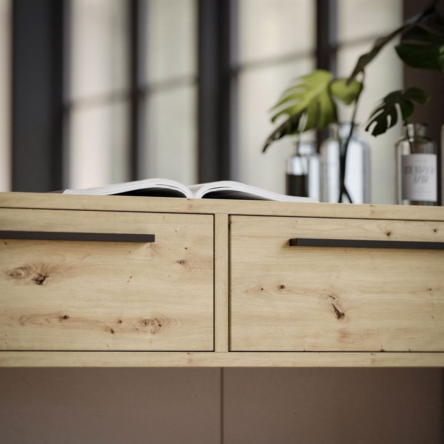 ARCADE-Q Schminktisch mit Schubladen artisan Eiche ARCADE-Q Schminktisch mit Schubladen artisan Eiche