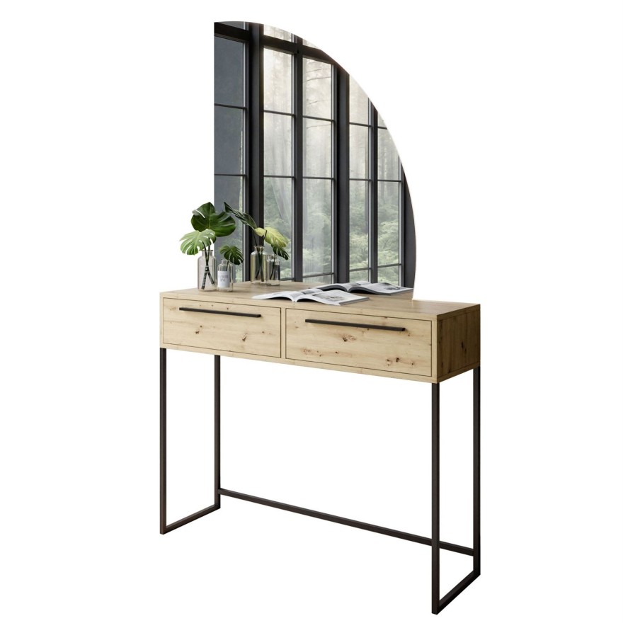 ARCADE-Q Schminktisch mit Schubladen artisan Eiche ARCADE-Q Schminktisch mit Schubladen artisan Eiche