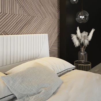 Polsterbett KAREN mit einem Bettbehälter