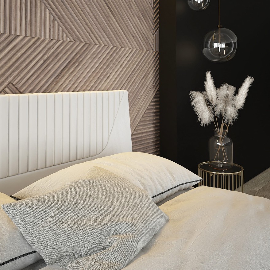 Polsterbett KAREN mit einem Bettbehälter