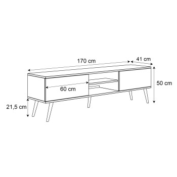 RTV Schrank HARMONY 170 cm