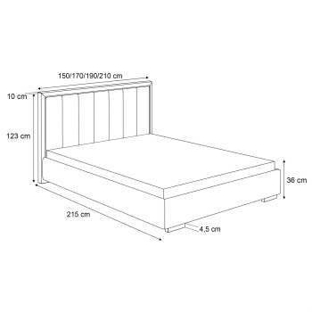 AURORA IV Schlafzimmermöbel Set