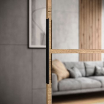 SQUARE Schiebetür mit Spiegel