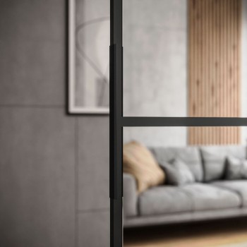 SQUARE Schiebetür mit Spiegel