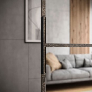 SQUARE Schiebetür mit Spiegel