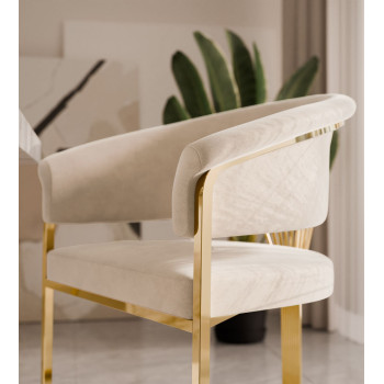 Gepolsterter Stuhl MOUNIR