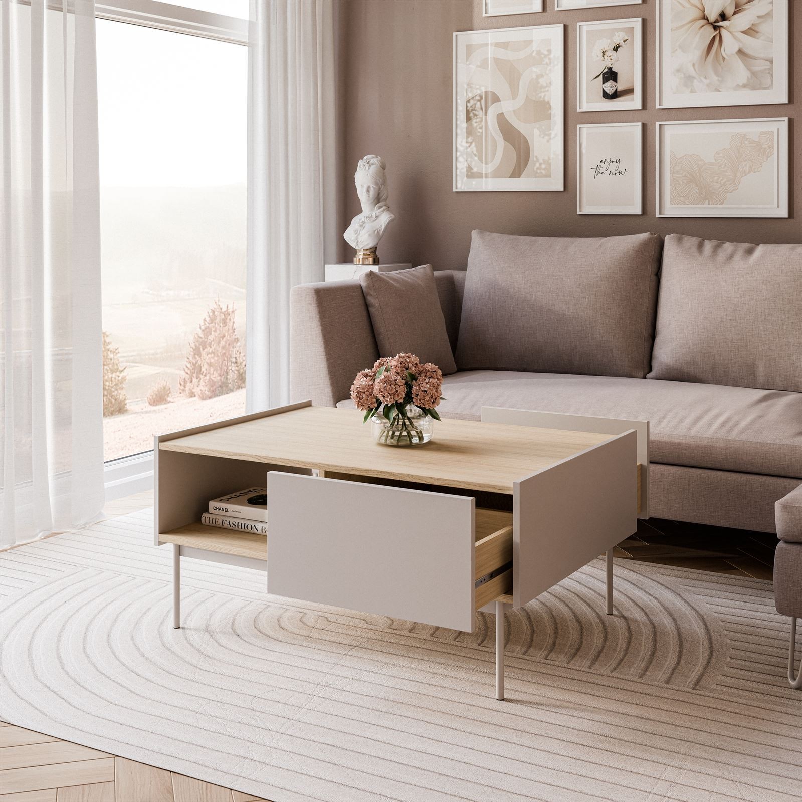ESSENCE L97 Couchtisch mit Schublade