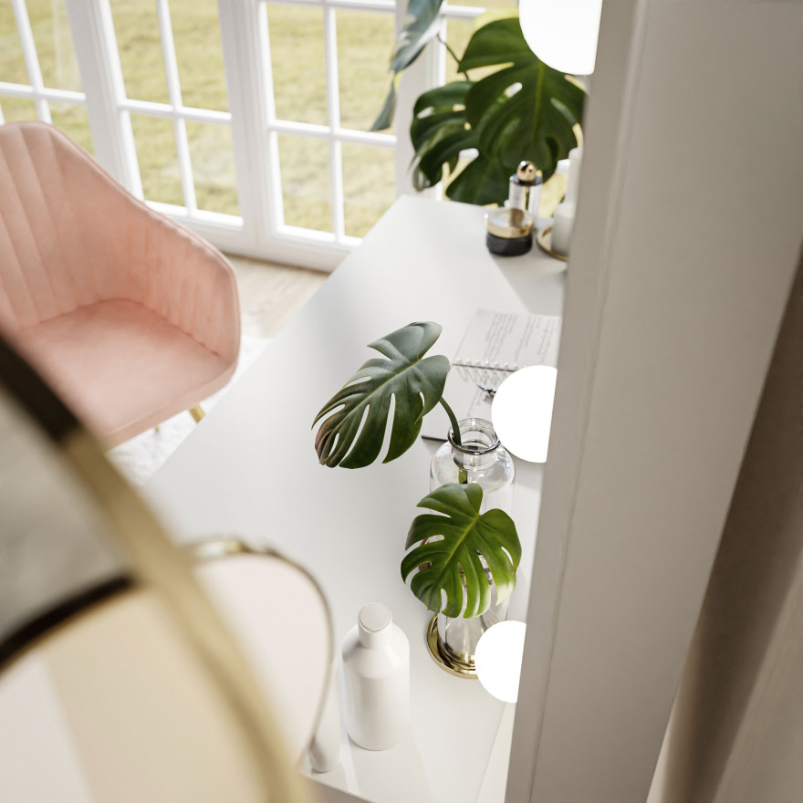 Schminktisch GLAMOUR Kristall Schminktisch GLAMOUR Kristall